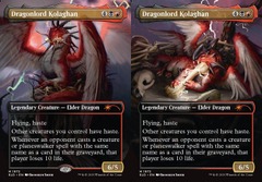 Dragonlord Kolaghan (1972) (Borderless) (Reversible) - Foil